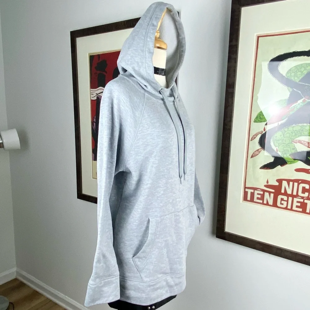 Athleta Incline Hoodie Gray M Super Soft spot - Picture 3 of 9
